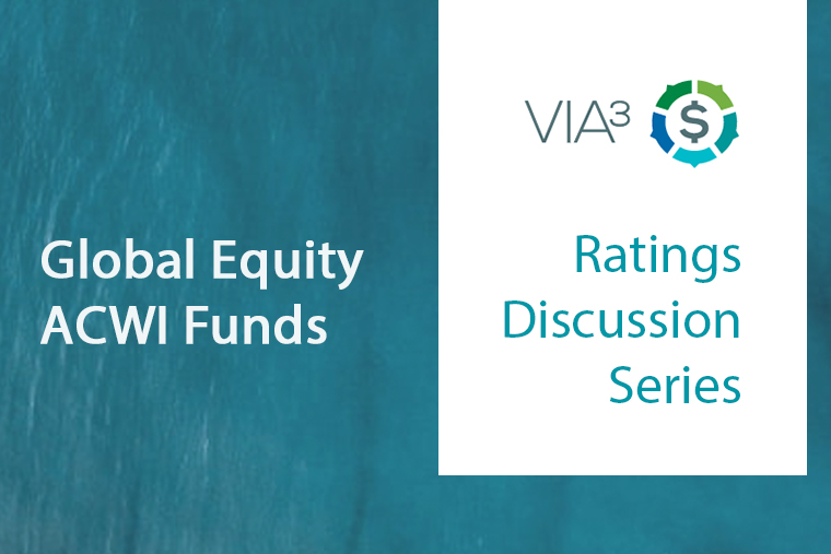 Global Equity ACWI Funds Ratings Discussion Series graphic